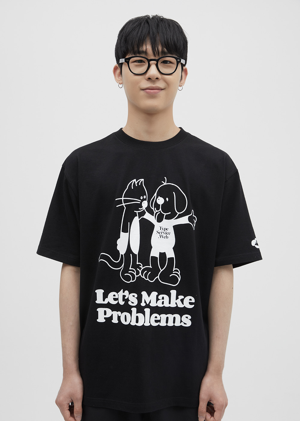 Pet Friends T-shirt [Black]
