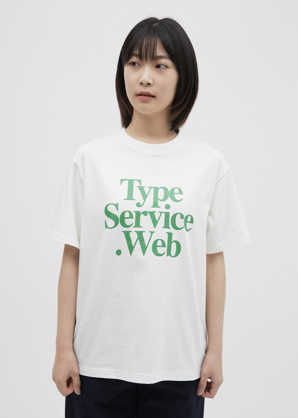 Typeservice Web T-shirt [Off White]