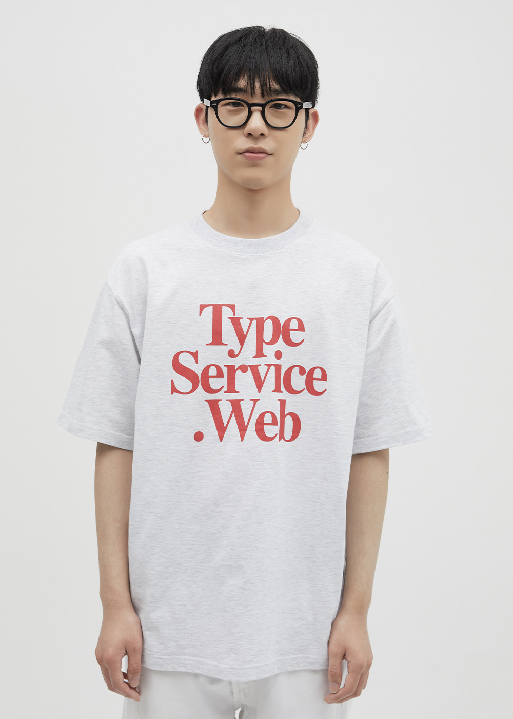 Typeservice Web T-shirt [Melange Gray]