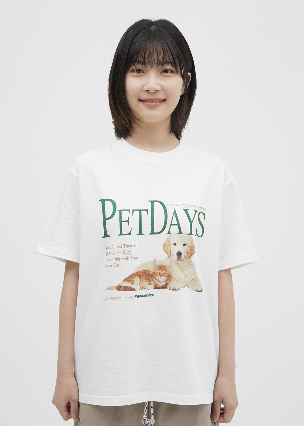 Pet Days T-shirt [Off White]