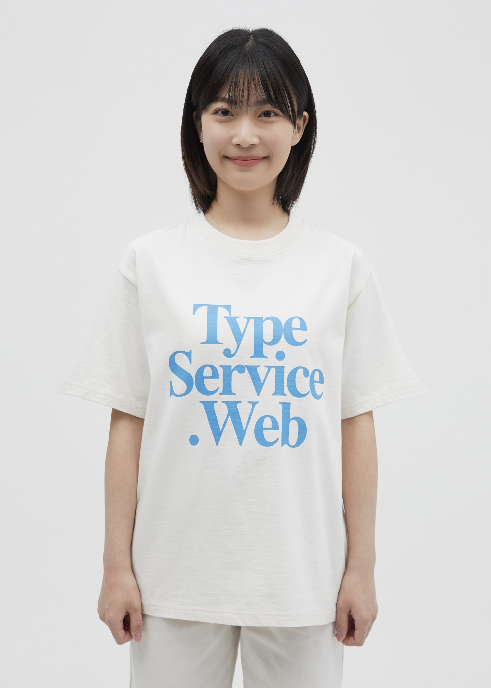 Typeservice Web T-shirt [Ivory]