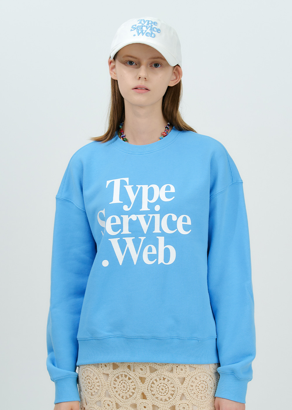 Typeservice Web Sweatshirt [Light Blue]